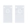 Connector-bunker for the Arte Lamp Linea-Acessories A482033, 0.3x2.5x5 cm, white