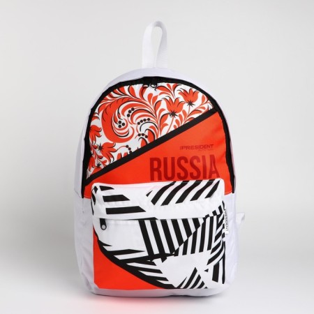 Putin Team backpack, 29 x 13 x 44 cm, lightning department, n/pocket, white-2