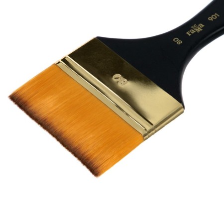 Synthetics flat brush # 80-1