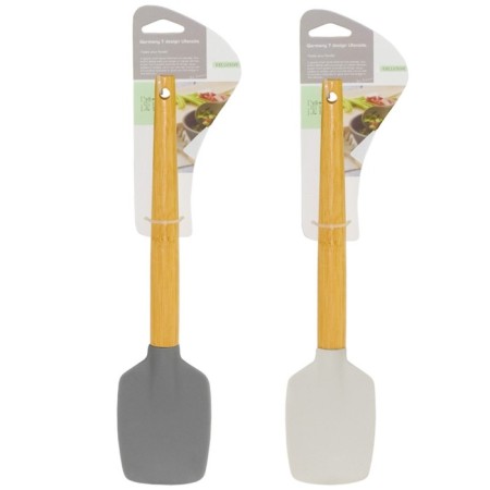 Silicone spoon Lenardi, 28 cm, color mix