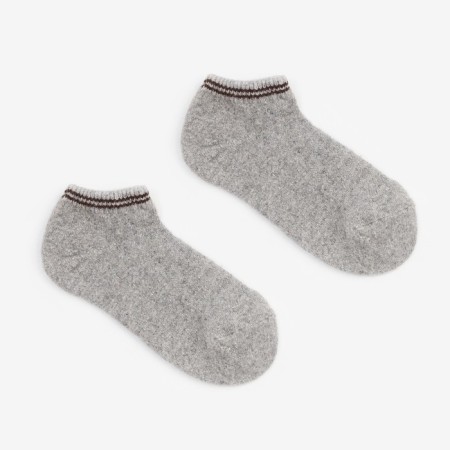 Women's socks from Mongolian wool, gray color, size 25 (37-39)-1