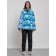 Ski costume female winter, size 46, blue color