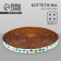 Round clawe "Cacti", 32 cm