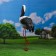 Garden figure "Crane" 16x40x25cm