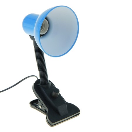 E27 desktop lamp, light regulatory, on a clamp (220V) blue (108a) Risalux-1