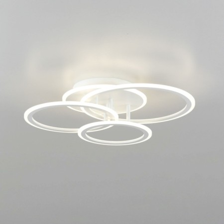Ceiling Citilux "Trinity" CL238130, 61.5x47.5x13 cm, 3x25W, LED, white color-8