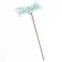 Topper wooden "Happy Birthday" Mint 13x6 cm