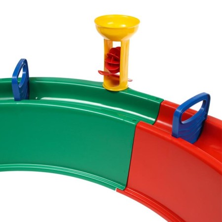 Plastic sandbox, 136 × 136 × 18 cm, with a set for games, "Tuba-Duba"-12