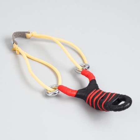 Poute slingshot metallic in a braid, mix-1