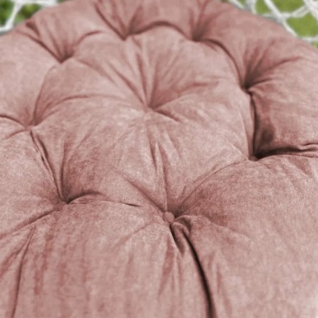 Pillow for swing "Tina", diameter 60 cm, color light pink-3