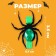 Set of decorative clothespins "Spiders" 6 pcs., Mix