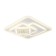 LED ceiling LED with crystal Ambrella Light, Ice, FA255, LED, 118 W, 8850LUM, 3000-6400K, white, matte color