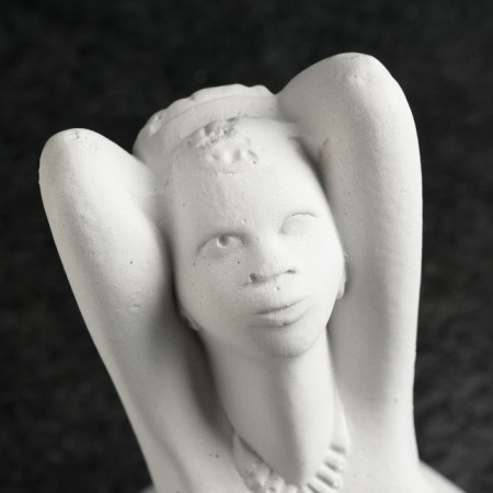 Candy Candy "Mulattus" White 26x16x14cm-4
