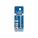 Bison drill, steel P6M5, cylindrical shank, 1 x 34 mm, class in