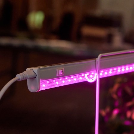 Lamp for plants LED linear, 560 mm Uniel, 18 W, Bio Led, IP40, white color-10