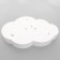 Cauces "Cloud" LED 3 modes 24W white 42x52x8 cm