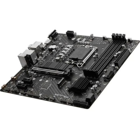The MSI Pro B760M-P DDR4 SOC-1700 Intel B760 4XDDR4 MATX AC`97 8ch (7.1) GBLAN+ 10044-3