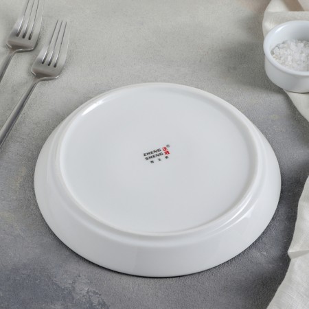 Porcelain dessert plate "Blue Dream", D = 20 cm-2