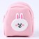 Bag for the doll "Cute rabbit", pink color
