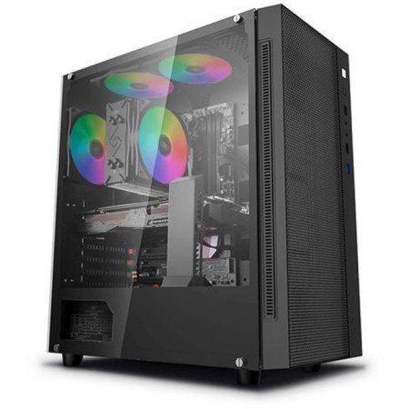 DEEPCOOL MATREXX 55 MesH Black Black BC BP ATX 2xusb2.0 1xusb3.0 Audio Bott PSU-7