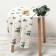 Towel "Christmas trees" 80x150 cm, 100% cotton, waffe, 160 g/m2