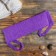 Set for the bath "Banshchik" 5 in 1 (bag, hat, mitten, rug, washcloth) with print, white