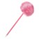 Balligrata Barbie Sharikovka Handle, Ball, Pink