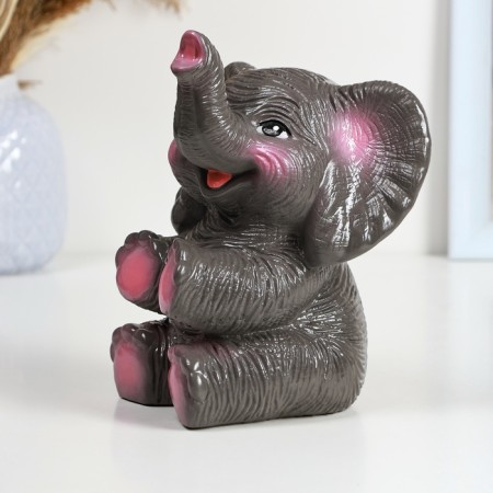 Pigger "joyful elephant" Gray, 19cm-2