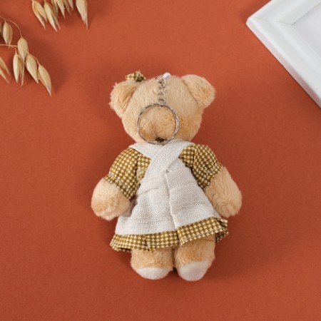 Tekstil Bloher "Bear in Sarafan" 8.5x4x12.5 cm-2