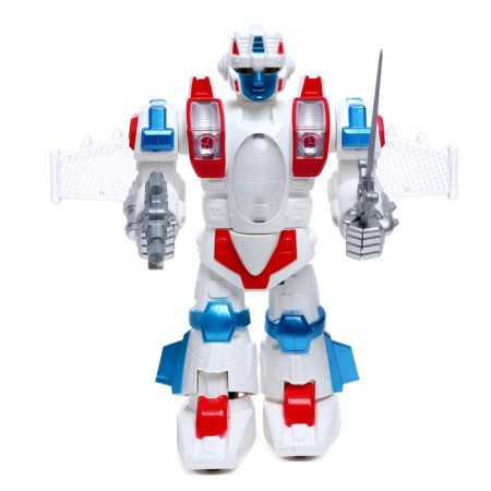 Airbot robot, light and sound effects, works on batteries-1