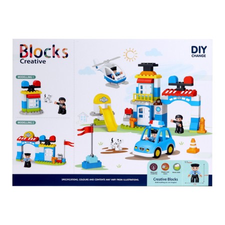 Designer "Police Party", 2 assembly options, 92 parts-6