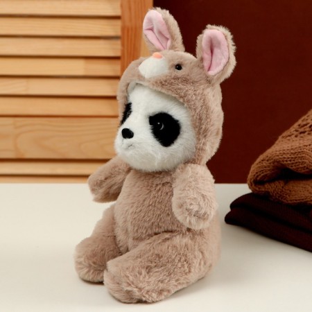 Soft toy "Panda" in a bunny suit, 25 cm-3