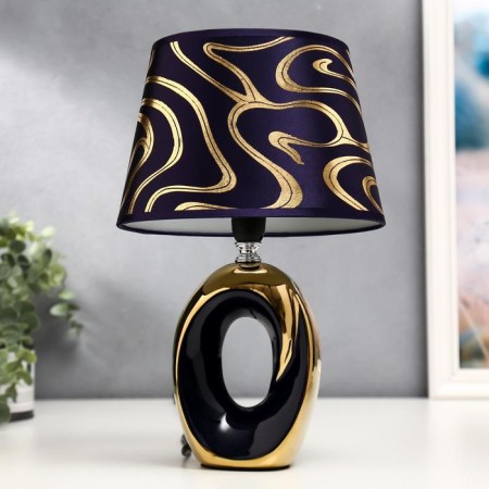 Table lamp 36652/1 E14 40W Violet-golden H32.5 cm Risalux
