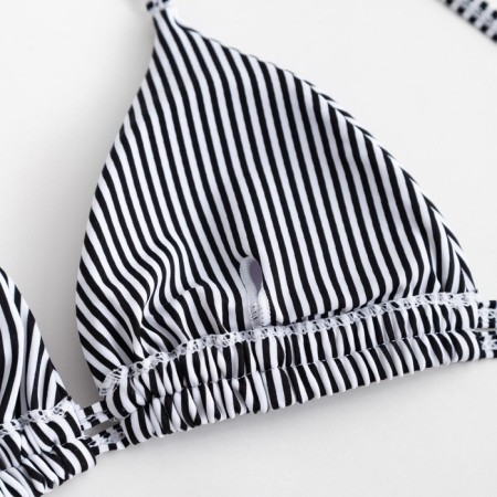 Separate Minaku "Stripe" swimsuit, size 44, black and white color-10