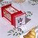 LED figure "Red Lantern with a Nutcracker" 5 × 12 × 5 cm, plastic, batteries AG13x3, glow warm white