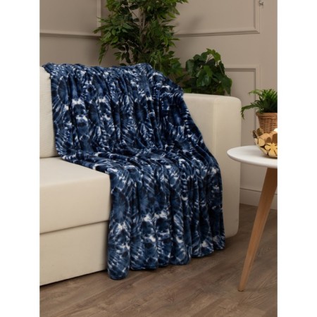 Texrepublic blanket, size 150x200 cm, blue color