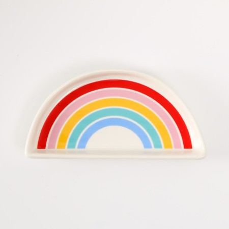 Souvenir ceramics stand for the Rainbow ring 12x6x1.6 cm-3