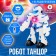 Robot Radio -controlled "Dancer", light and sound effects, works on batteries, MIX color