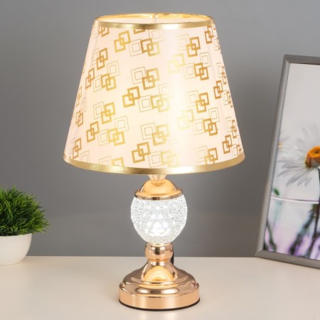 Highway lamp "Azalia" 1x40W E27 220V gold 25x25x40 cm Risalux-1