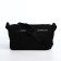 Youth bag with zipper, black color