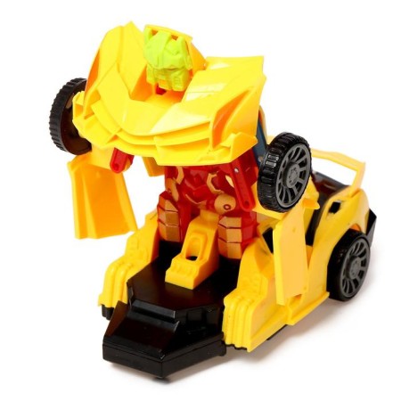 Robot radio -controlled “Lambo”, transforms, works from batteries, color mix-9