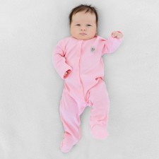 Basic overalls, height 86 cm, pink color