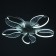 Astrid chandelier 5XLED 110W 3000-6000K RGB white 65x65x8cm