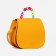 Baby bag on magnet, yellow color