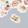 Stickers for creativity "Flower Garden" set 45 pcs 4.4x4.4x1.1 cm