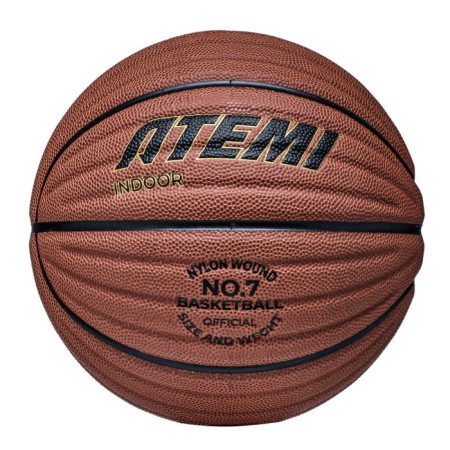 Basketball ball atemi, size 7, composite. skin, 8 panels, BB1000N, district 75-78, glued 105307-2