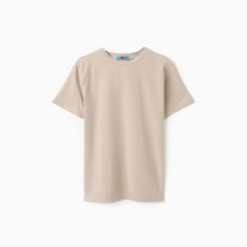 T -shirt female, beige color, size 44 (m)