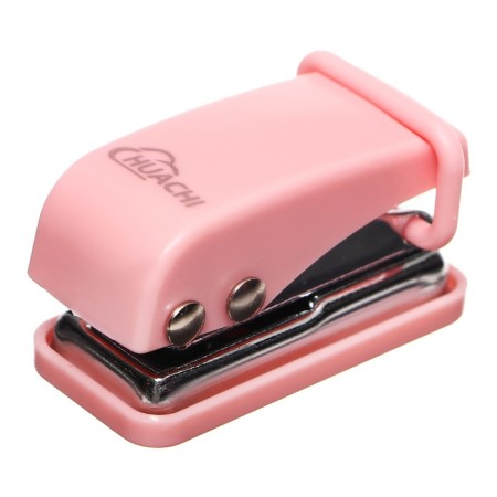 The hole punch is 1 hole, up to 10 sheets, metal, mix-7
