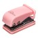 The hole punch is 1 hole, up to 10 sheets, metal, mix
