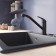 MILARDO MEAL M02BLR0M05 kitchen mixer, pour 216 mm, black matte